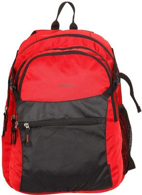 

Sirius Fashion 25ltr casual backpack Waterproof Backpack(Red, 25 L)