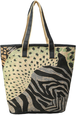 

EWB NATURAL JUTE WITH PP LAMINATION BAG Multipurpose Bag(Grey, 5 L)