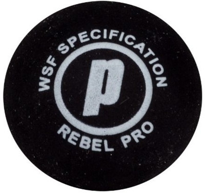 

Prince Rebel Double Yellow Dot Squash Ball 7Q741280 Squash Ball(Pack of 1, Black)