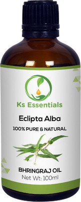 

Ks Essentials 100% Pure Bhringraj Oil (Eclipta Alba) (100ml)(100 ml)