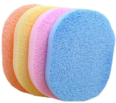 

BeautyQua Facial Makeup Sponge, Deep Clean Mild Sponge (Set of 4)