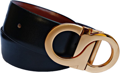 

SGE89 Men Party, Formal, Evening, Casual Black, Brown Genuine Leather Reversible Belt