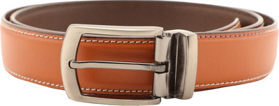 

VITO Men Casual Tan Genuine Leather Belt