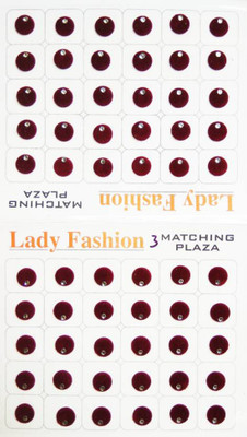

Lady Fashion Nug Bindi All Girls & Womans Red Bindis(Stick on)
