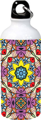 

APE Multicolor Floral Design Aluminium Sipper 600 ml Sipper(Pack of 1, Multicolor), White