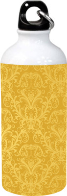 

Centuria Yellow Texture Print Aluminium Sipper 600 ml Sipper(Pack of 1, Multicolor), White