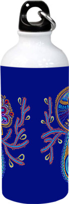 

Grazios Blue Floral Design Aluminium Sipper 600 ml Sipper(Pack of 1, Multicolor)