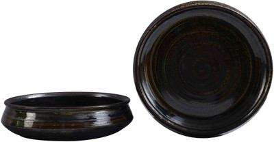 

Caffeine Brown Timberland Stoneware Bowl Set(Brown, Pack of 2)