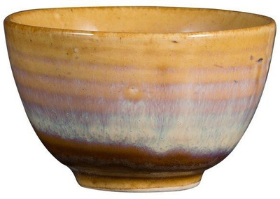 

caffeine Dining Dessert Bowl in Mustard Studio (1 pc) Ceramic Bowl(Brown, Pack of 1)