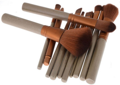 

KATTI DEL COCO Professional Makeup Brushes BROWN Kit,(Pack of 12)
