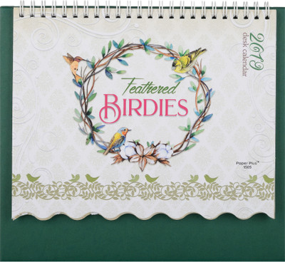 

Gathbandhan Birdies 2019 Table Calendar(Multicolor, Bridies)