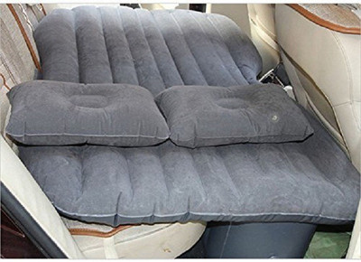 

Future market FM7721 Inflatable Travel Car Bed Sofa with 2 Pillow and Air Pump for Back Seat Car Inflatable Bed(Universal For Car)