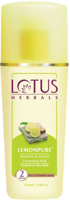 

Lotus herbal Lemonpure Cleansing Milk (Normal to Dry Skin)(170 ml)