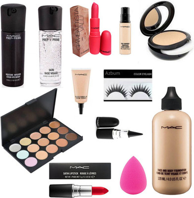

Azbum Imported combo of makeup kit (set of 12)(Set of 12)