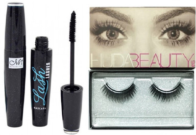 

MN EYE MAKE UP PACK WITH LASHES MASCARA 10 ML WITH LASHES PACK(Set of 2)