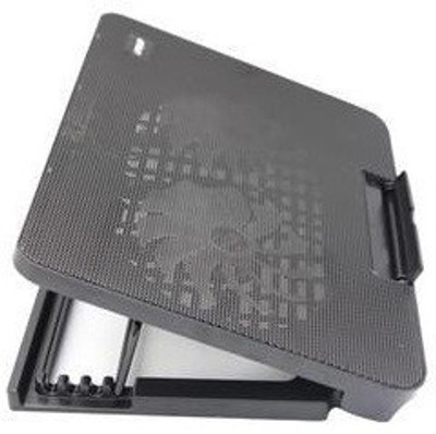 

TechGear Adjustable Laptop Notbook Stand A2 Fan Cooling Pad(Black)