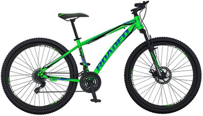 

Hercules Roadeo Hank 27.5" - Dual Disc (New) 27.5 T Mountain/Hardtail Cycle(21 Gear, Multicolor), Blue;radium green