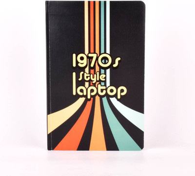 

Doodle A5 Notebook(Old School Notebook Diary, Hard Bound, 160 Single Ruled pages, 80 GSM, Gift for Friends, Birthday gift, Multicolor)