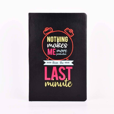 

Doodle A5 Notebook(Nick of time Notebook Diary, Hard Bound, 160 Single Ruled pages, 80 GSM, Gift for Friends, Birthday gift, Multicolor)