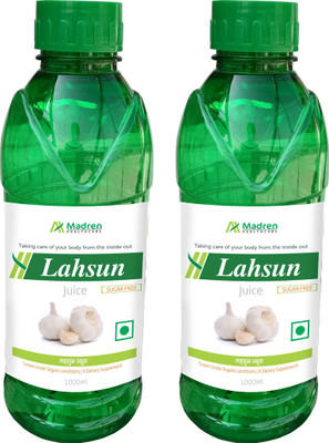 

Madren Healthcare Lahsun 1 Ltr PACK OF 2 COMBO(2 x 1000 ml)