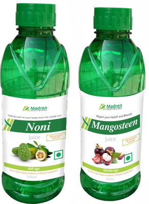 

Madren Healthcare Noni 1 Ltr & Mangosteen Juice 500 ml(2 x 750 ml)