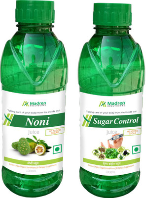 

Madren Healthcare Noni 1 Ltr & Sugar Control Juice 1 Ltr(2 x 1000 ml)