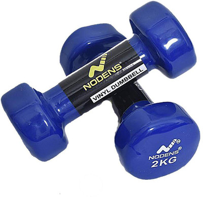 

NODENS Vinyl Dumbell Fixed Weight Dumbbell(2 kg)