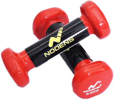

NODENS Vinyl Dumbell Fixed Weight Dumbbell(0.5 kg)