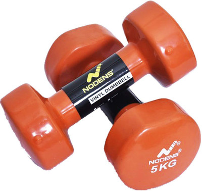 

NODENS Vinyl Dumbell Fixed Weight Dumbbell(5 kg)