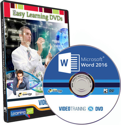 

Easylearning MS Word 2016 Video Training Tutorials DVD(DVD)
