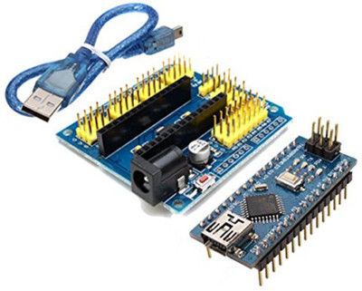 

SunRobotics Nano Expansion Board + 328P Nano V3 With USB Cable Electronic Components Electronic Hobby Kit