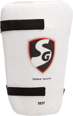 

SG Test Thigh Pads Cricket Thigh Guard(Youth, White)