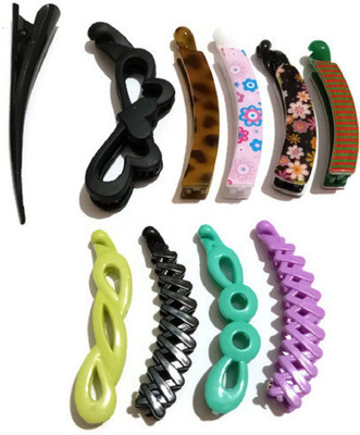 

Mansasvini bananaclips43 Banana Clip(Multicolor)