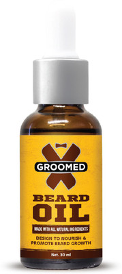

XGROOMED Beard Oil For Beard Growth & Nourish Hair Oil(30 ml)