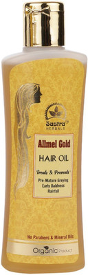 

SASTRA HERBALS ALLMELGOLD HAIR OIL-WITH REGROWTH HERBS Hair Oil(100 ml)