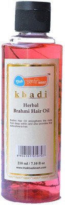The khadi mart Brahmi hair oil Hair Oil(210 ml)