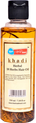 

THE KHADI MART 18 Herbs oil(210 ml)