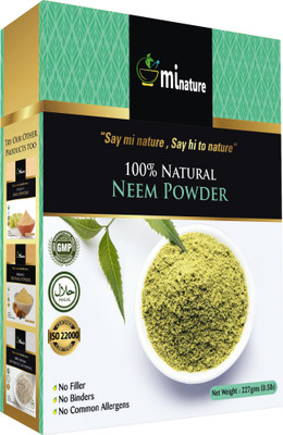 

mi nature Natural Neem Powder (Azardirachta Indica)(227 g)
