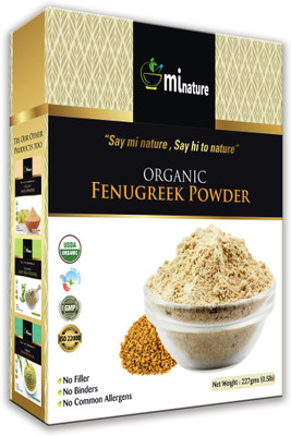 

mi nature USDA Certified Organic Fenugreek Powder (Methi)(227 g)