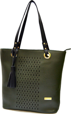 

AGINOS Hand-held Bag(Green)