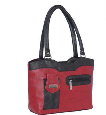 

Janta Soft Shoulder Bag(Red, Black), Black;red