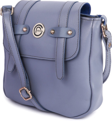 

Ayesha Fashion Sling Bag(Grey, Blue), Blue;grey