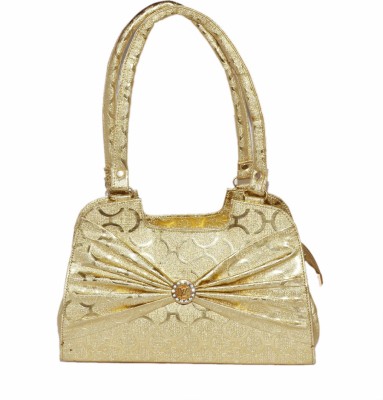 

azeez Hand-held Bag(Gold)