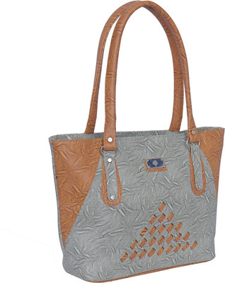 

Janta Soft Shoulder Bag(Grey, Tan)