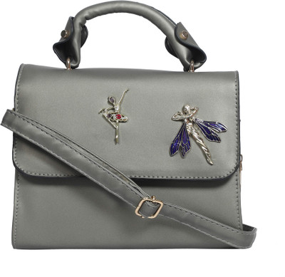 

Purplifies Hand-held Bag(Grey)