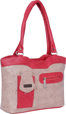 

Janta Soft Shoulder Bag(Beige, Red)
