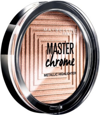 

Maybelline New York Chrome Metallic By Face Studio Master Highlighter Molten Gold Highlighter(gold)