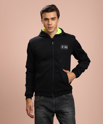 FLYING MACHINE Full Sleeve Solid Men Jacket