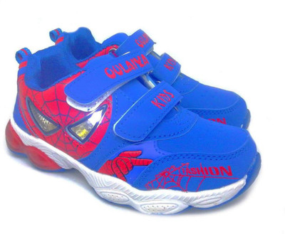 

TeeniTiny Boys Velcro Sneakers(Blue