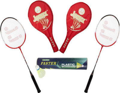 Jonex Ability 777 Badminton Rackets with Faster Shuttlecocks (10 pcs) Badminton Kit